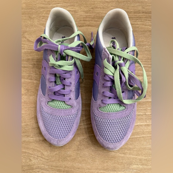 Saucony Women’s Jazz 'Triple Summer in
- Violet Lime' size 10 - Picture 2 of 13
